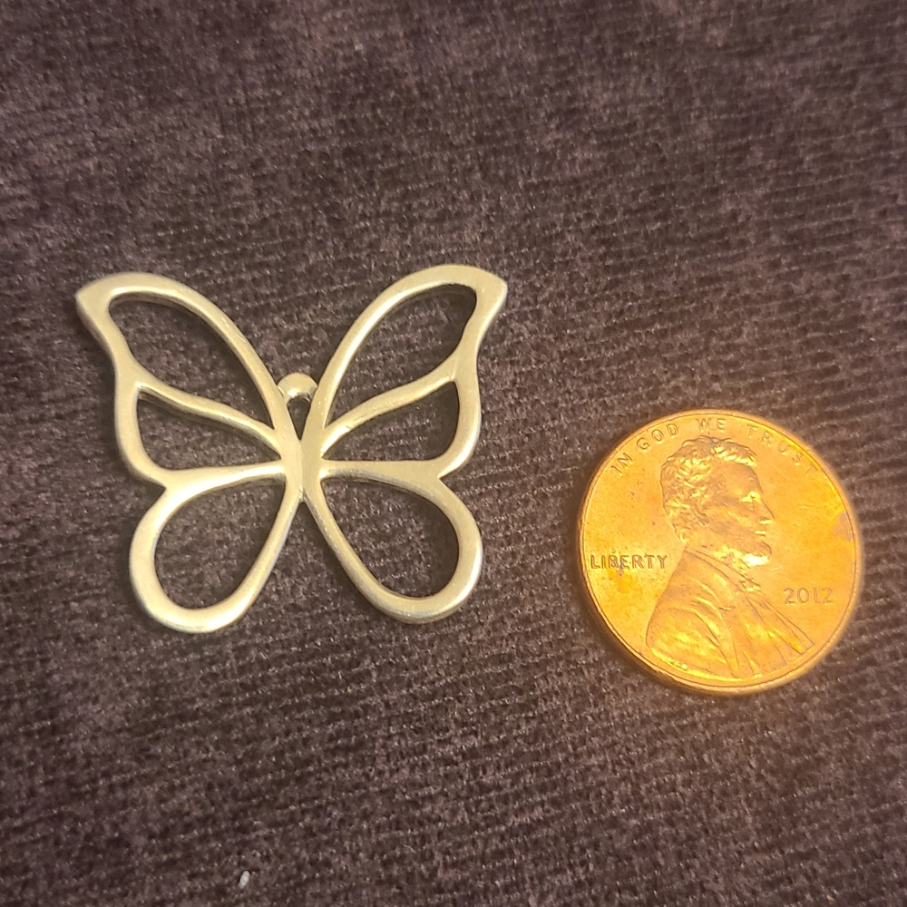 Tiffany & Co Sterling Butterfly Pendant